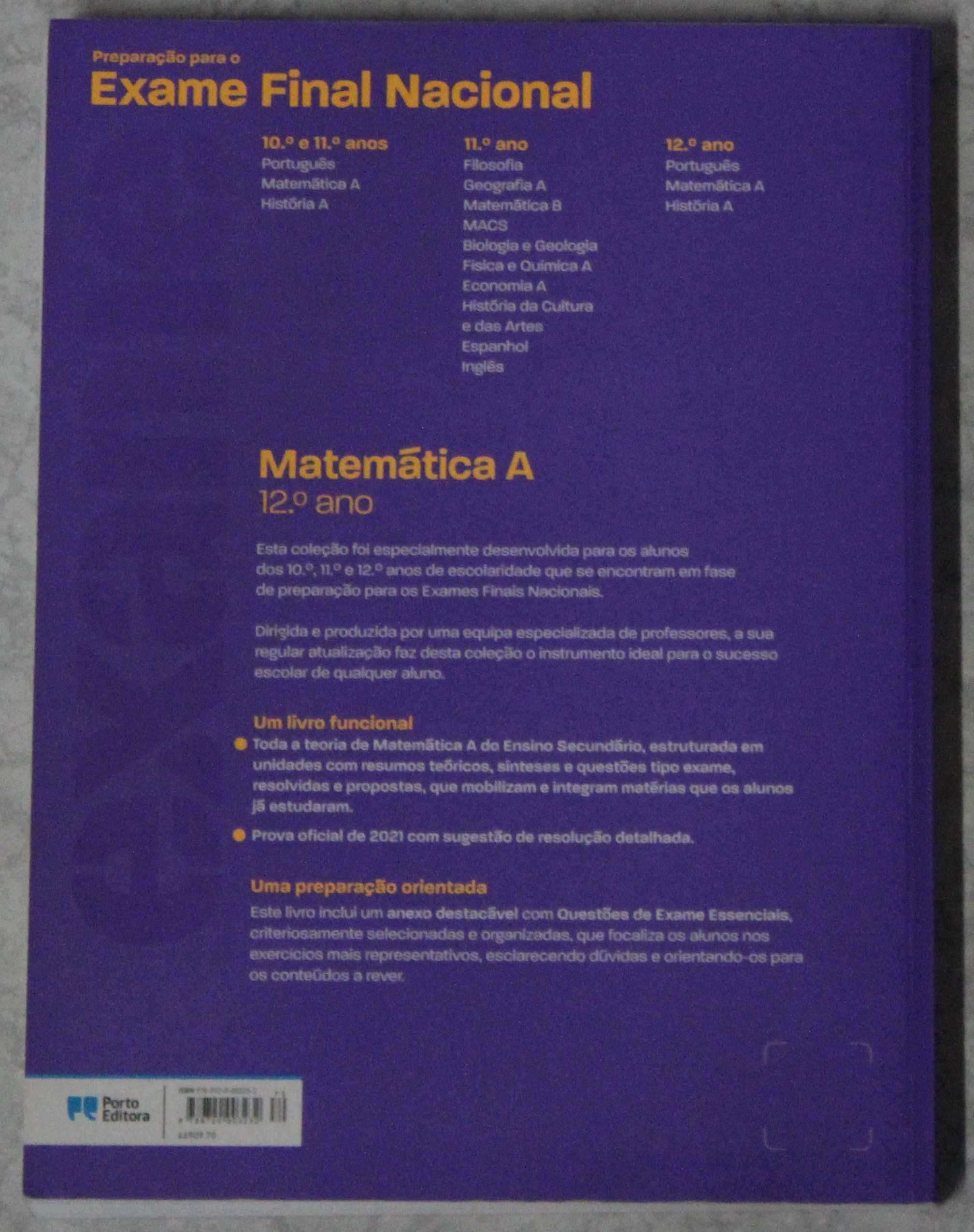 Livro de Preparação para o Exame de Matemática A 12ºAno