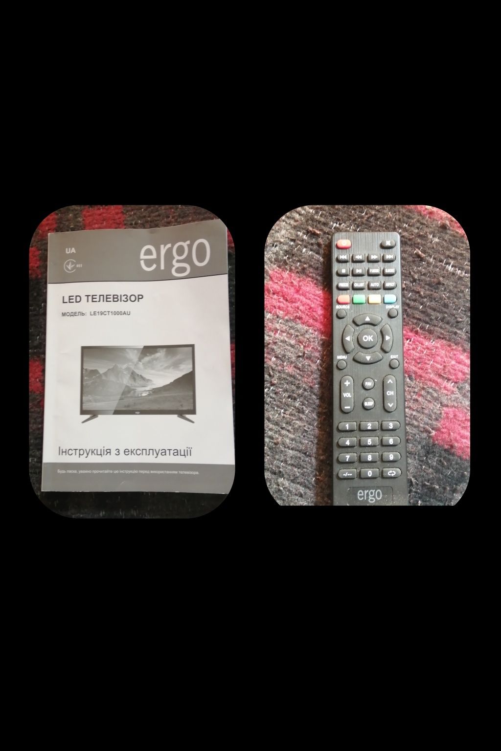 Продам телевизор Ergo Le19CT1000AU