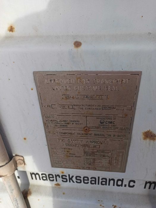 Tanio kontener morski 20'DC - 6 m od ręki Wrocław