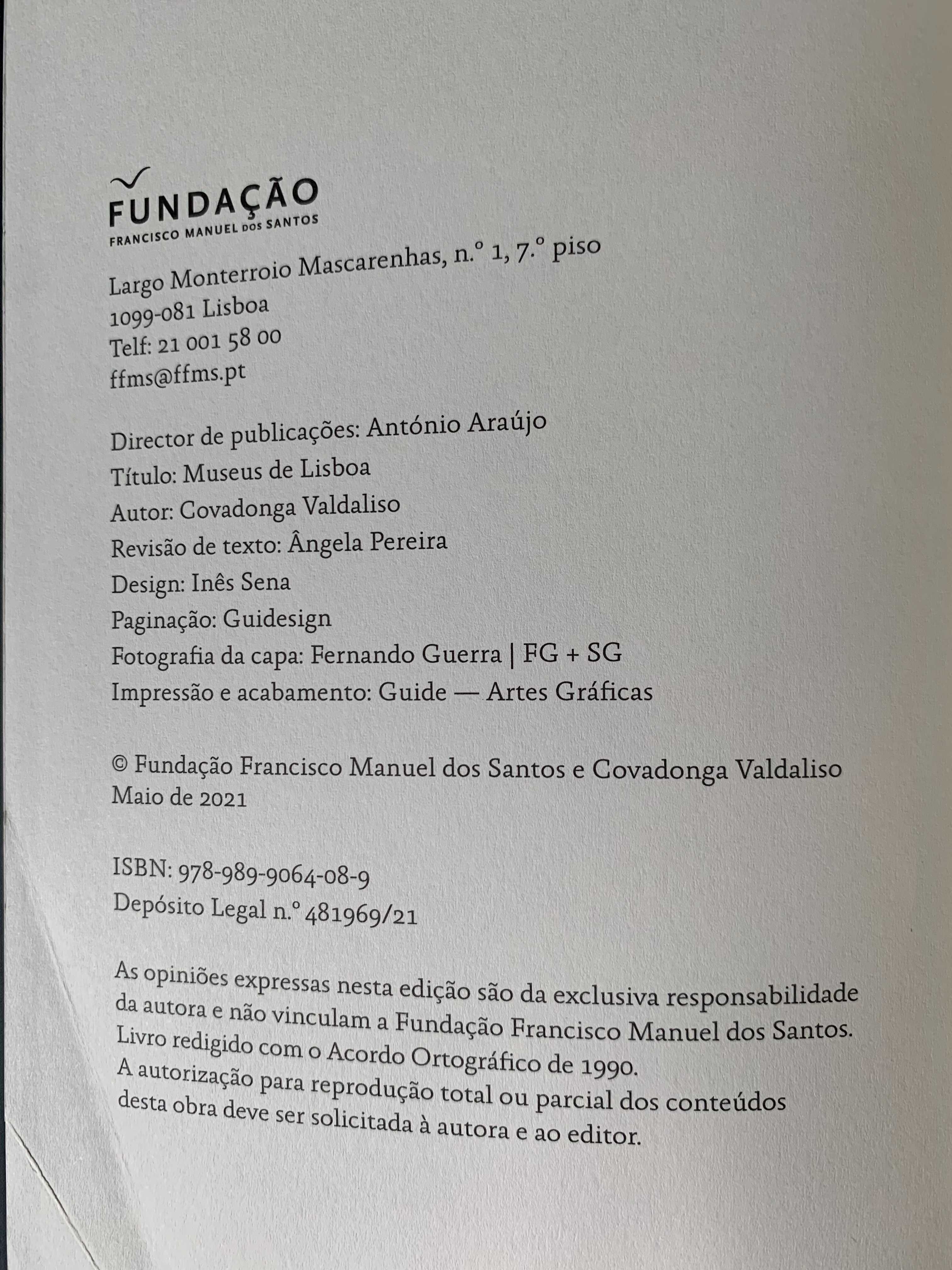 Museus de Lisboa, de Covadonga Valdaliso