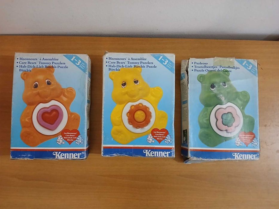 Care bears tummy puzzlers Kenner 1-3 anos 1984