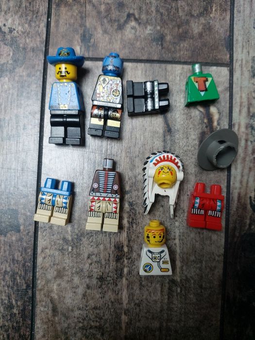 Lego Mix części do figurek Minifigurek castle Western Indians
