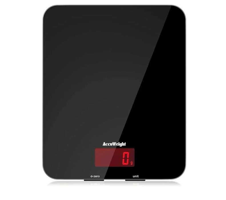 ACCUWEIGHT cyfrowa waga kuchenna ze szkła