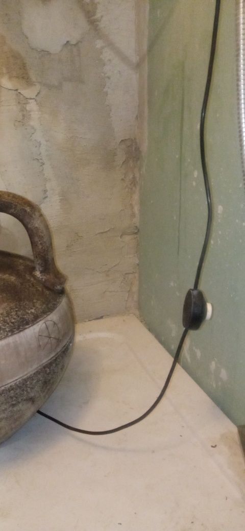 Stara orginalna lampa kamienna dosyć ciężka około 20 kg