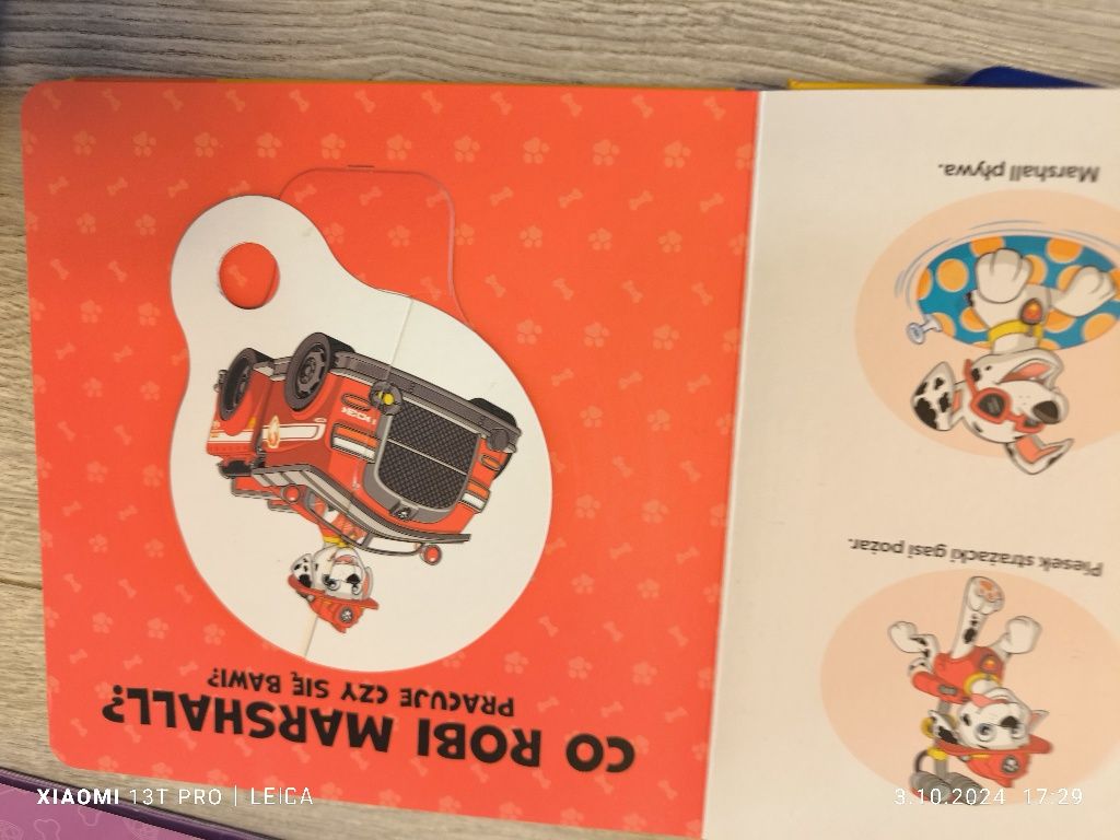 Psi patrol książka interaktywna z puzzlami, z dźwiękami