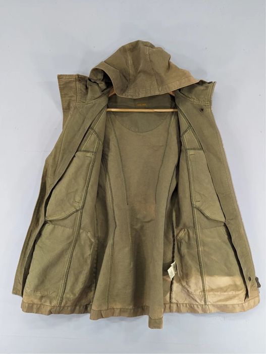 Винтажная джинсовая куртка Diesel с капюшоном