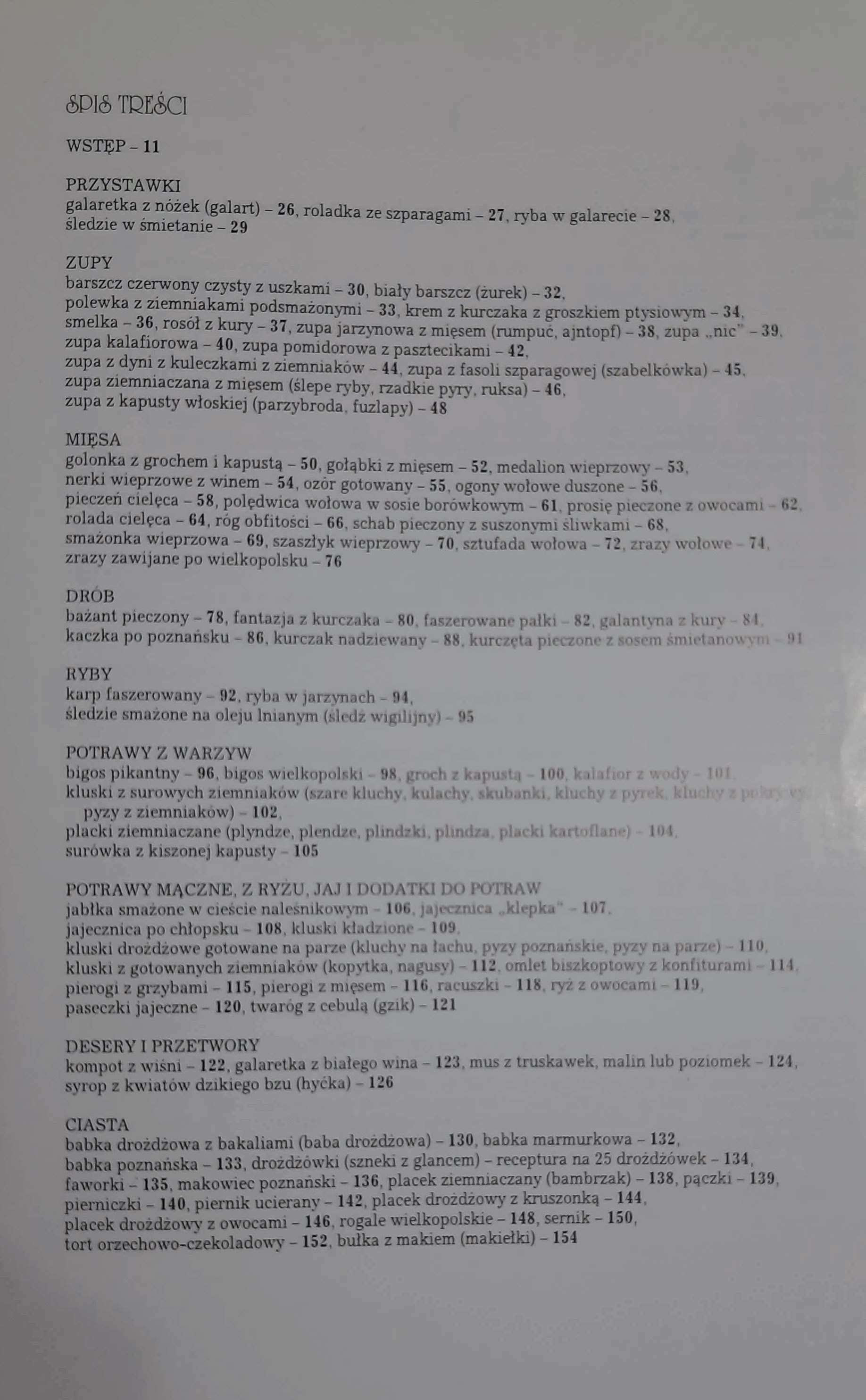 Tradycyjne potrawy wielkopolskie - album w wersji pl, ang., niem.