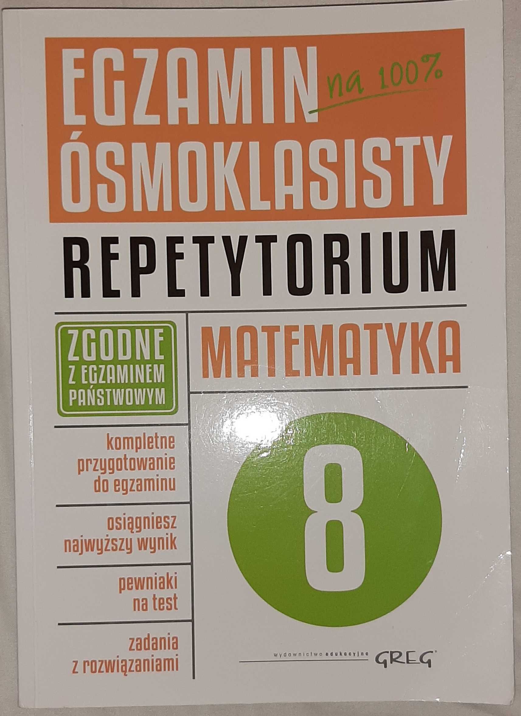 Egzamin ósmoklasisty repetytorium matematyka