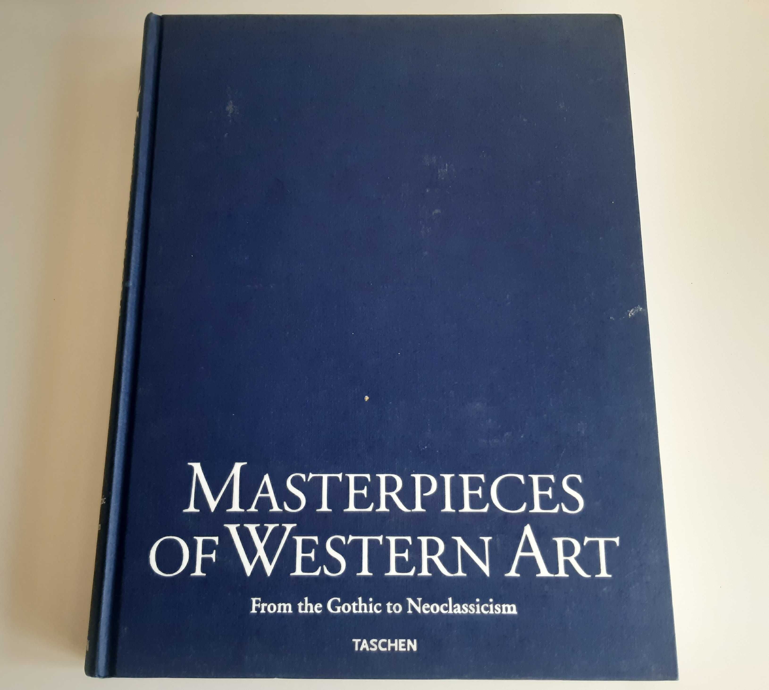 Livro Grande em Inglês - Taschen - Masterpieces of Western Art