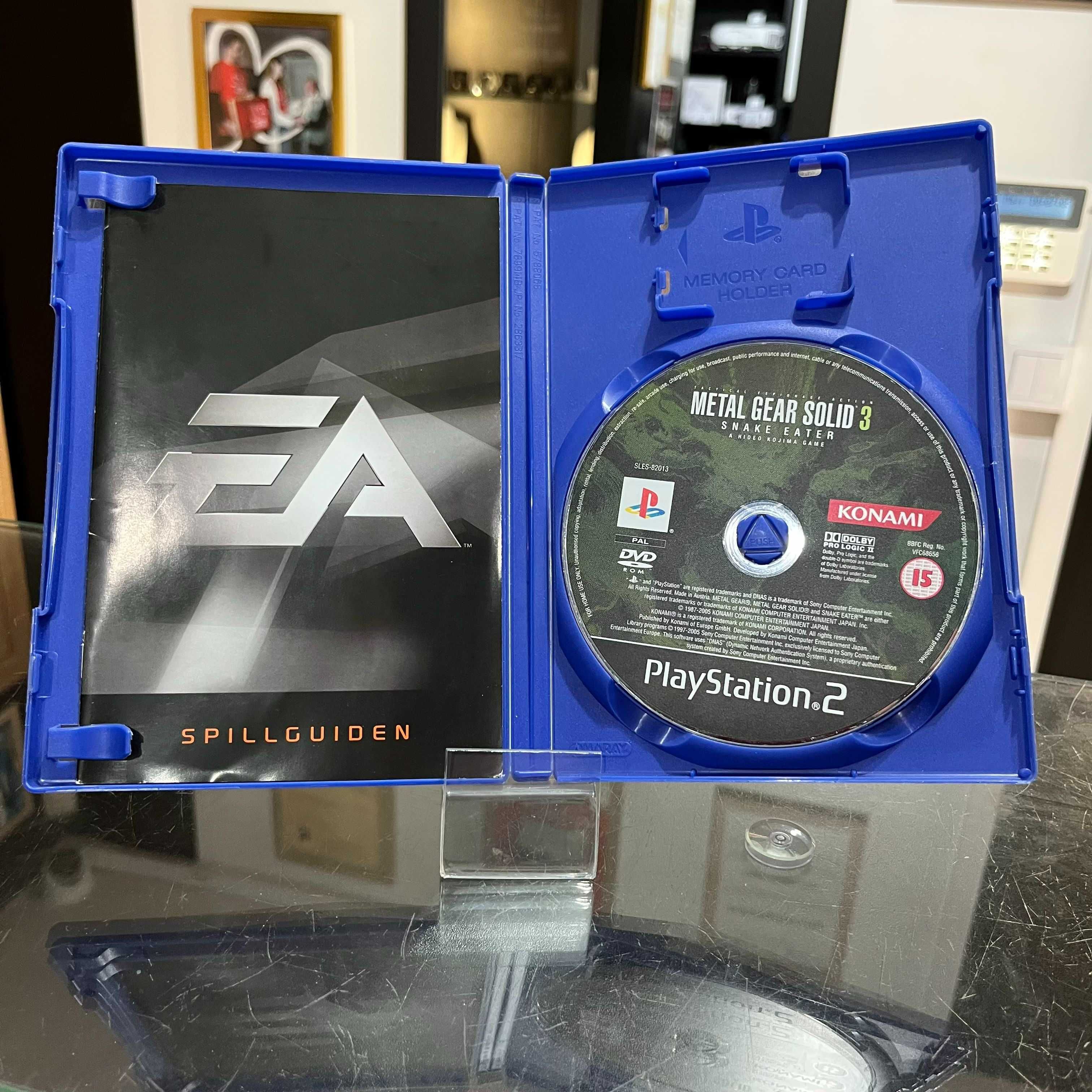 Ps2 Metal Gear Solid 3 Snake Eater