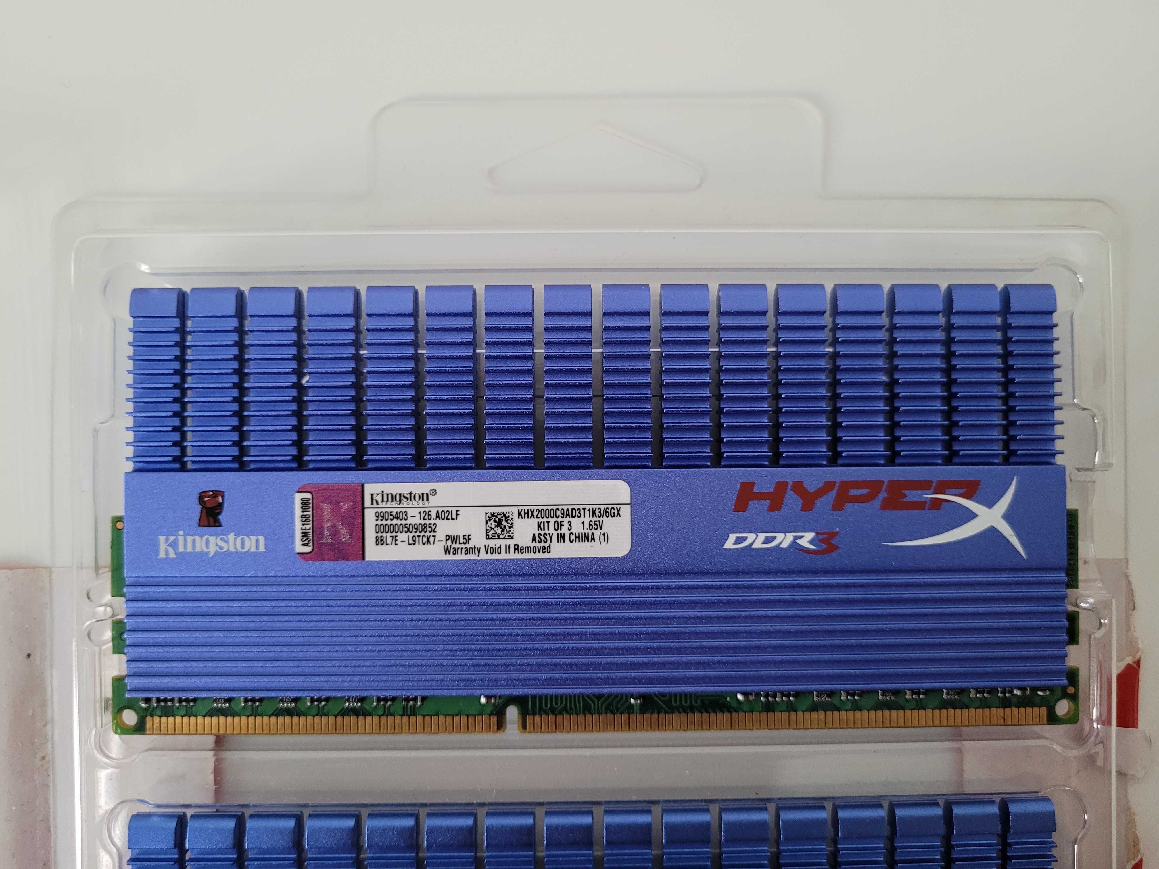 Pamiec RAM Kingston HyperX T1 2x2Gb DDR3-2000