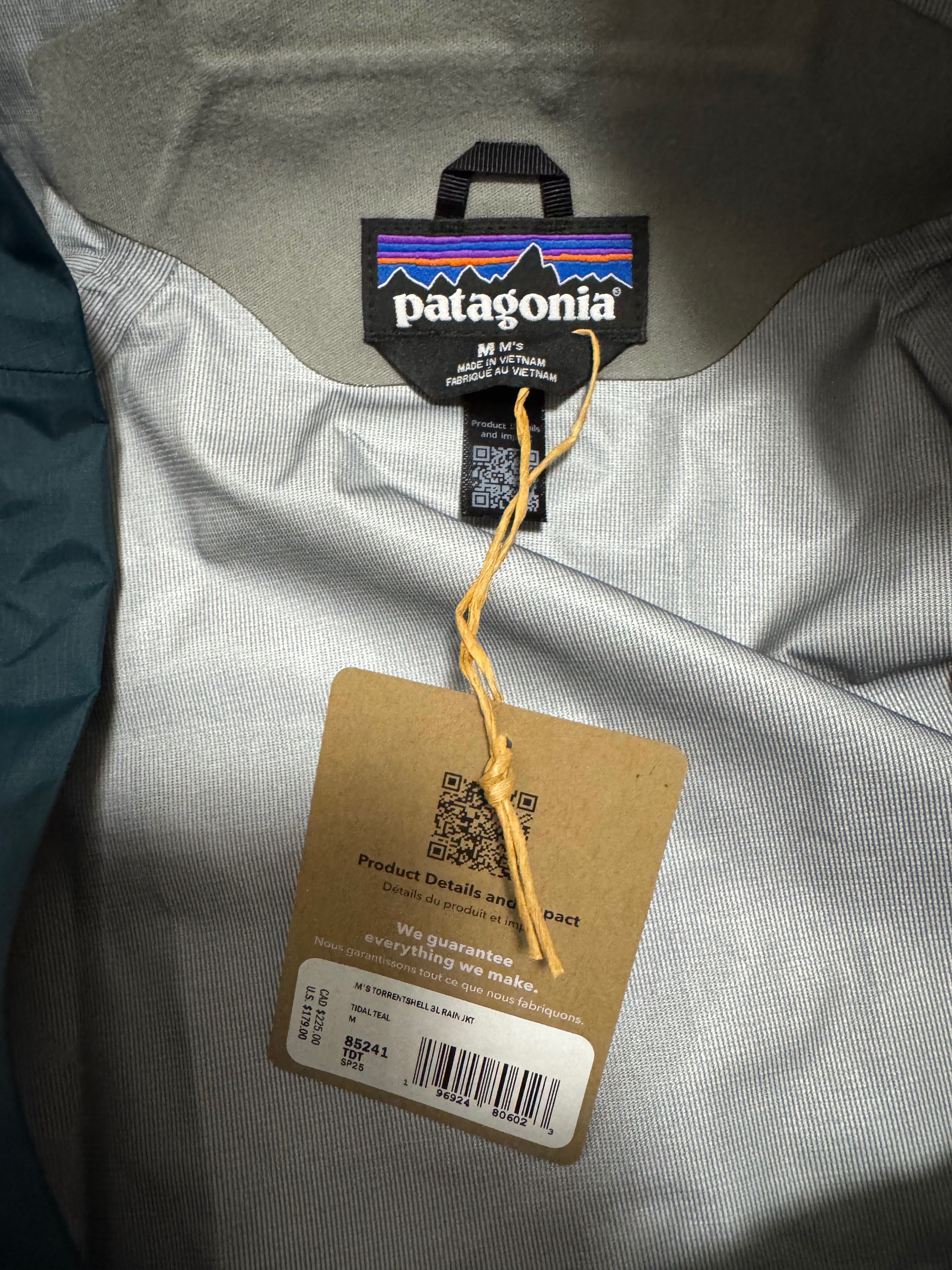 Куртка Дощовик Patagonia оригінал Torrentshell 3L Rain Jacket