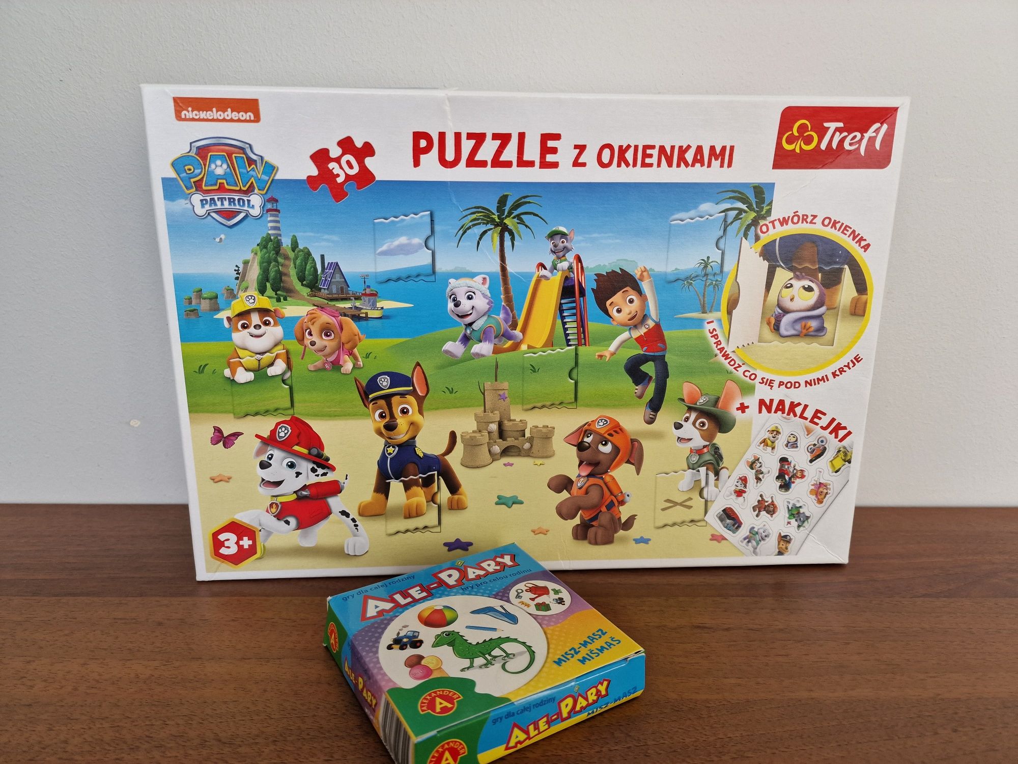 Psi patrol puzzle PAW Patrol gra w prezencie