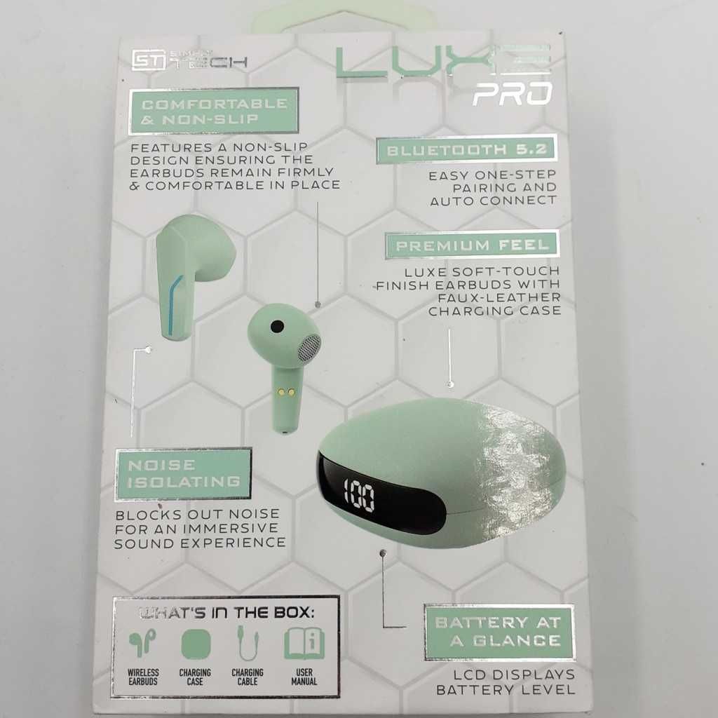 Bluetooth  навушники "Simply Tech" Mint