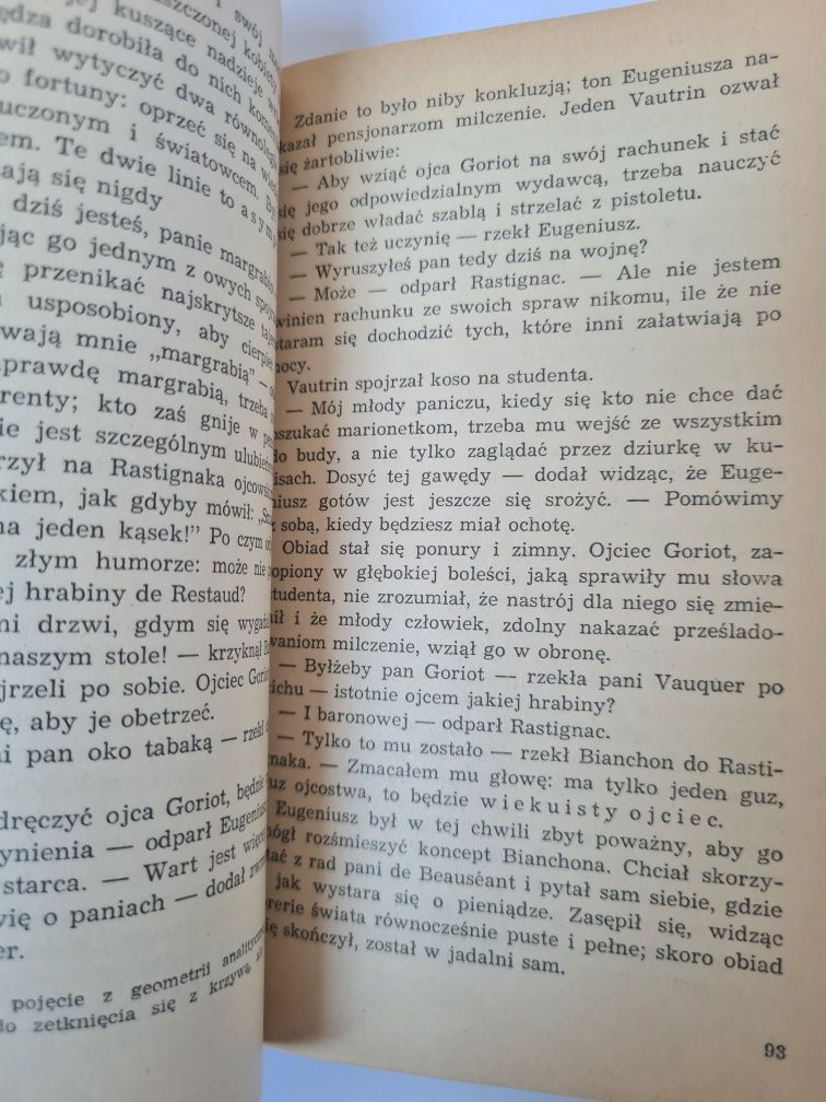 Ojciec Goriot - Honoriusz Balzac