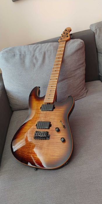 Gitara elektryczna Sterling By Music Man Sabre Cobra Burst
