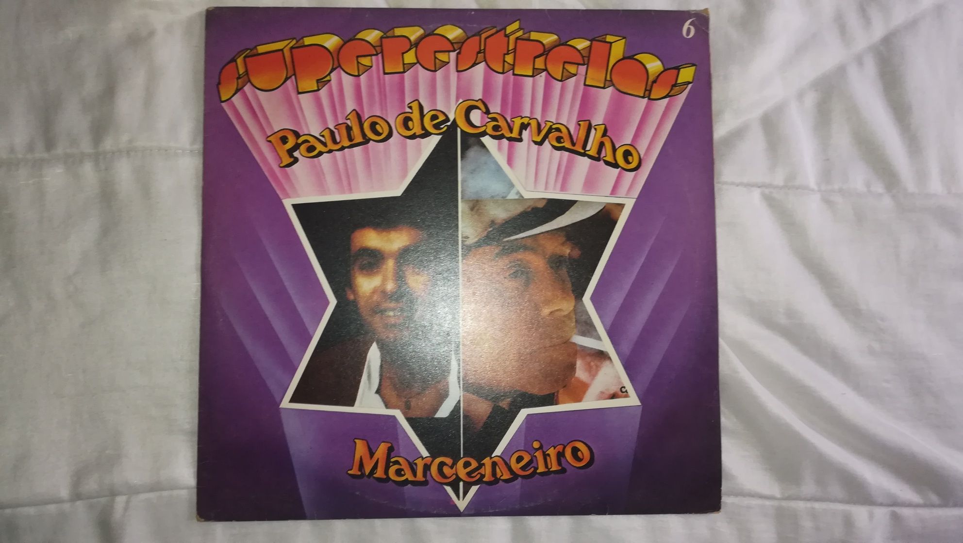 Vinil / Vinyl LP - Super Estrelas PT 6 / Paulo Carvalho - Marceneiro