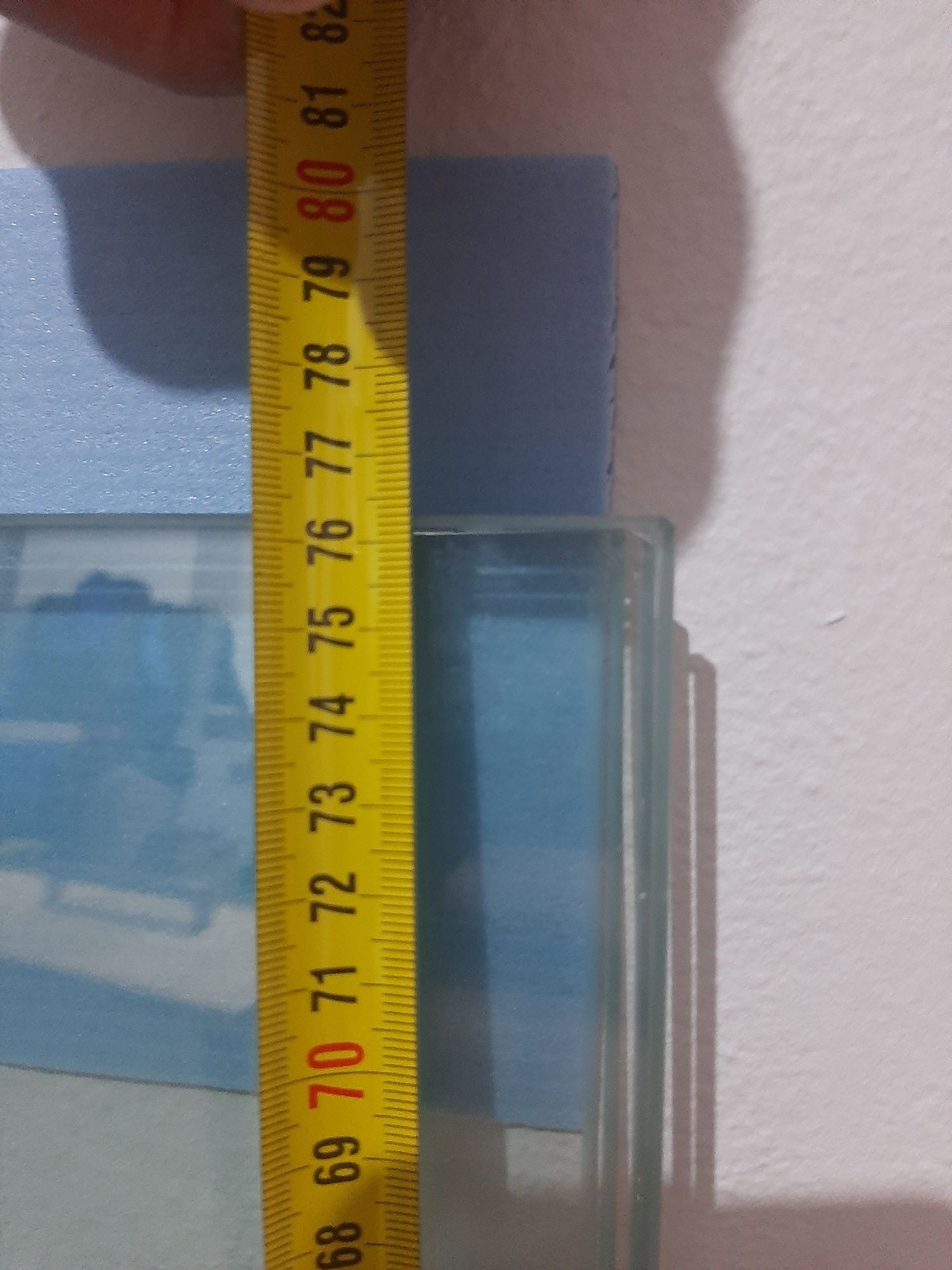 4 półki szklane utrusta ikea 37x80