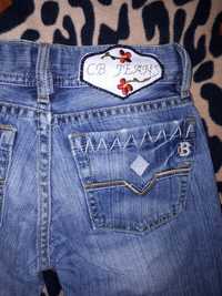 Spodnie jeansowe dla dziewczynki 134-140 Carlo Bellucci vintage