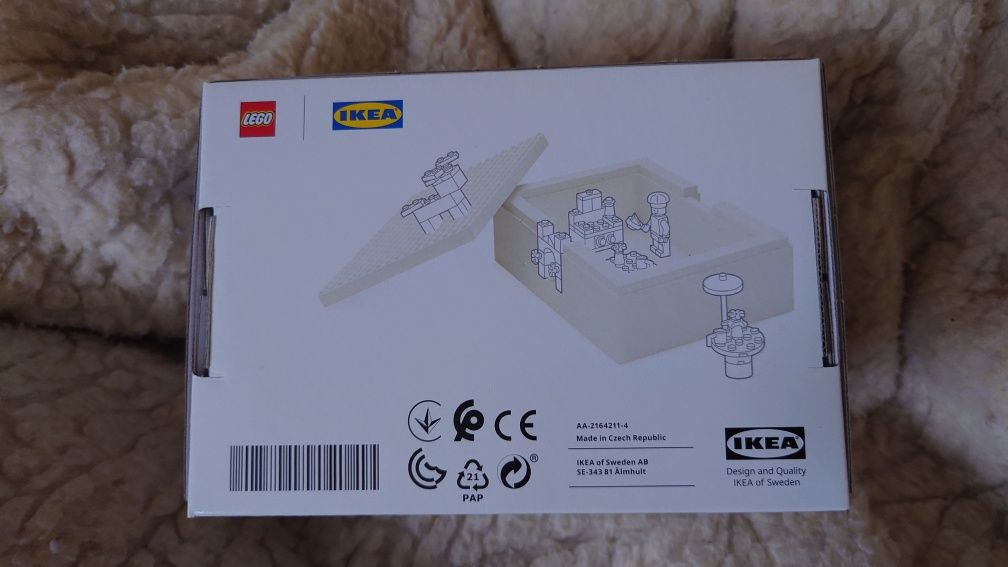 Ikea LEGO zestaw pojemników nowe 3 szt