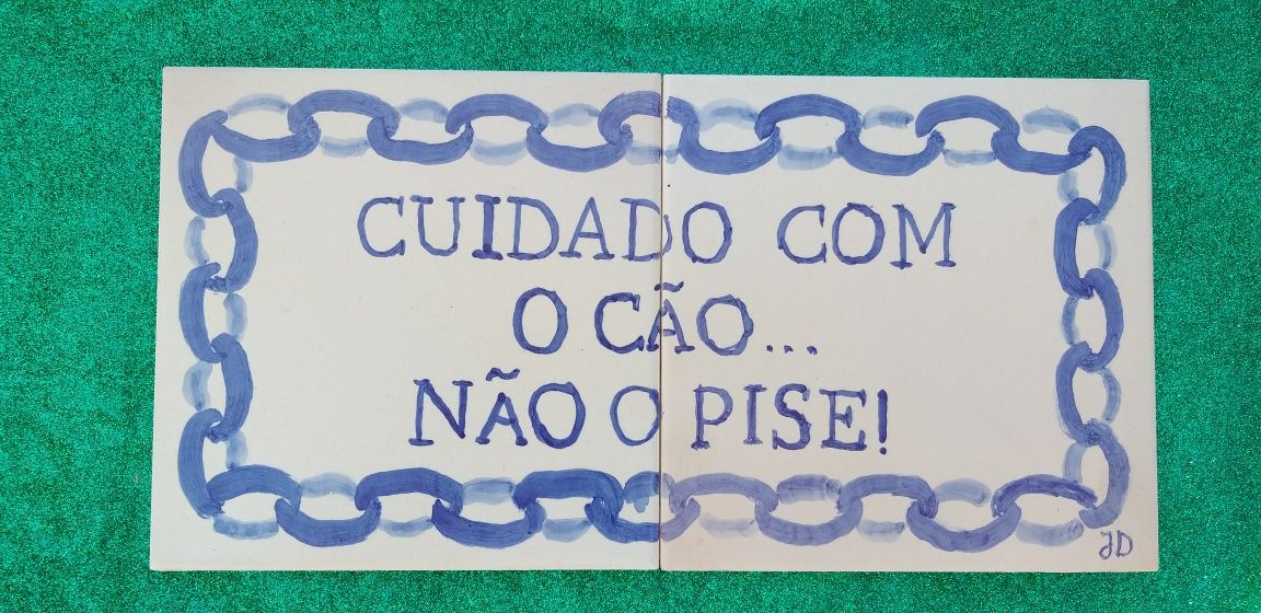 Azulejo pintado à mão