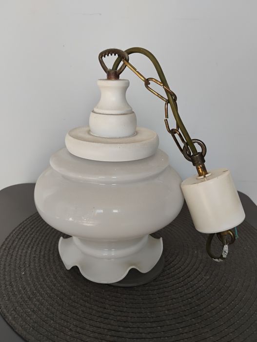 Stara lampa wisząca Prl