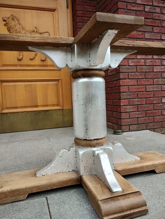 Drewniana noga. Wyjatkowa. Majstersztyk stolarski OKAZJA