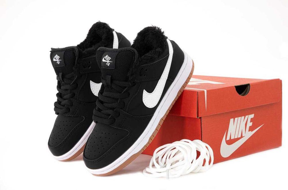 Чоловічі зимові кросівки Nike SB Dunk Winter, є жіночі (36-45) 15213