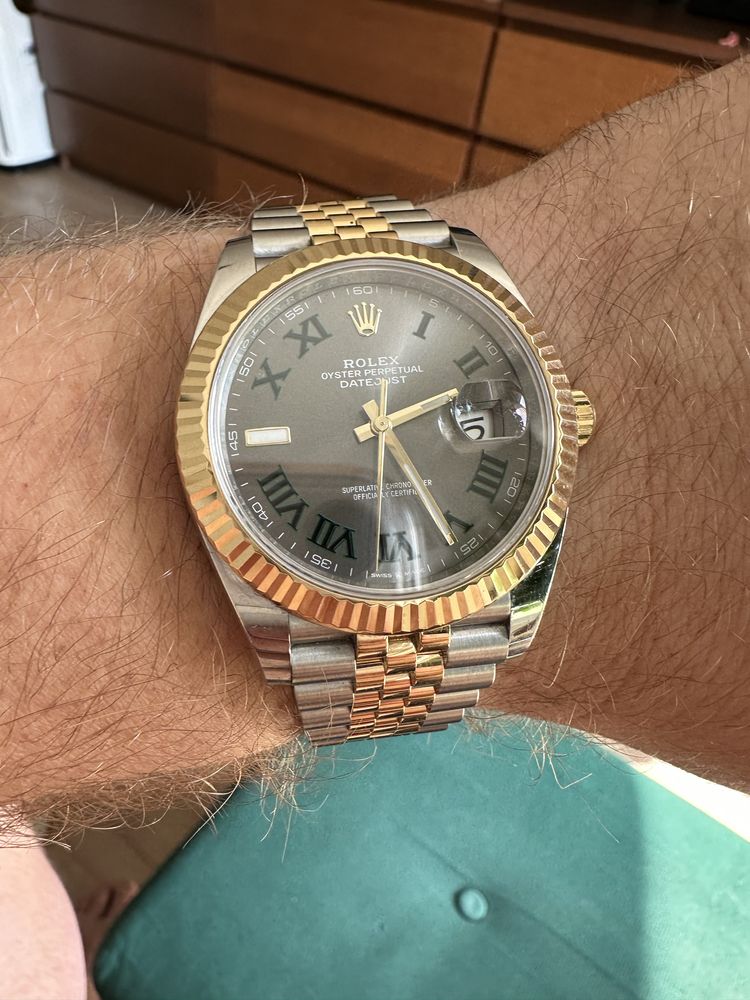 ROLEX Datejust 41mm steel and yellow Gold