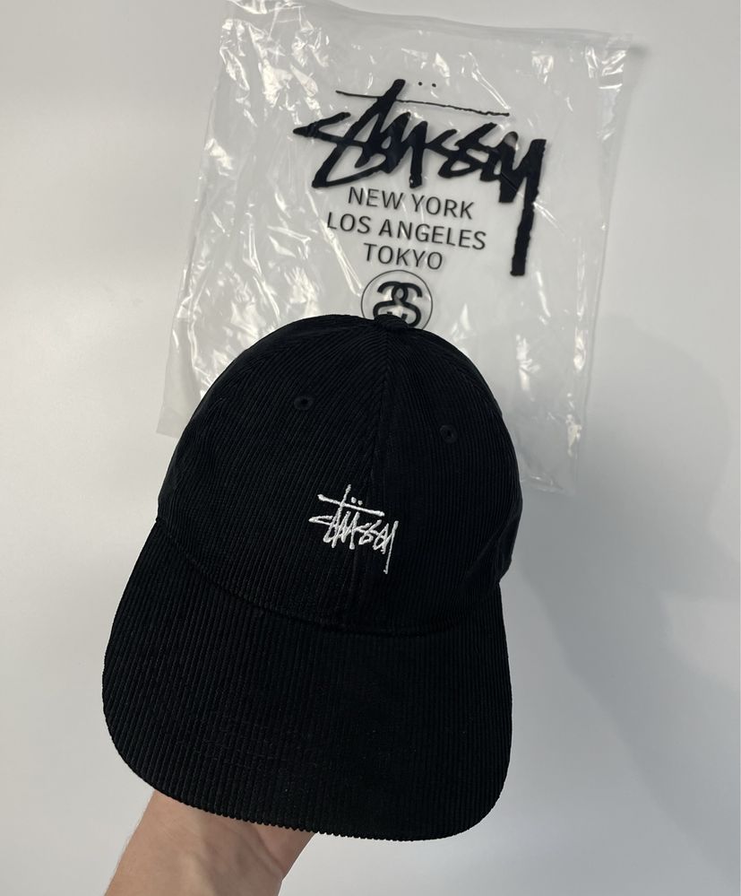 Вільветова кепка Stussy