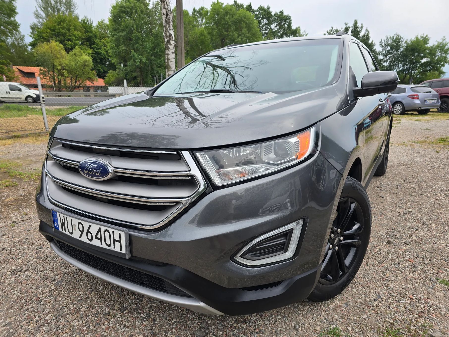 Ford Edge 2.0T 245 KM Skóry Klimatronik Kamera PDC Martwe Pole ZADBANY $$$
