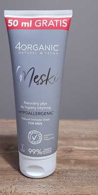 4Organic męski naturalny płyn do higieny intymnej 250 ml