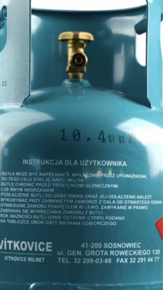 Skup butli gazowych propan - butan