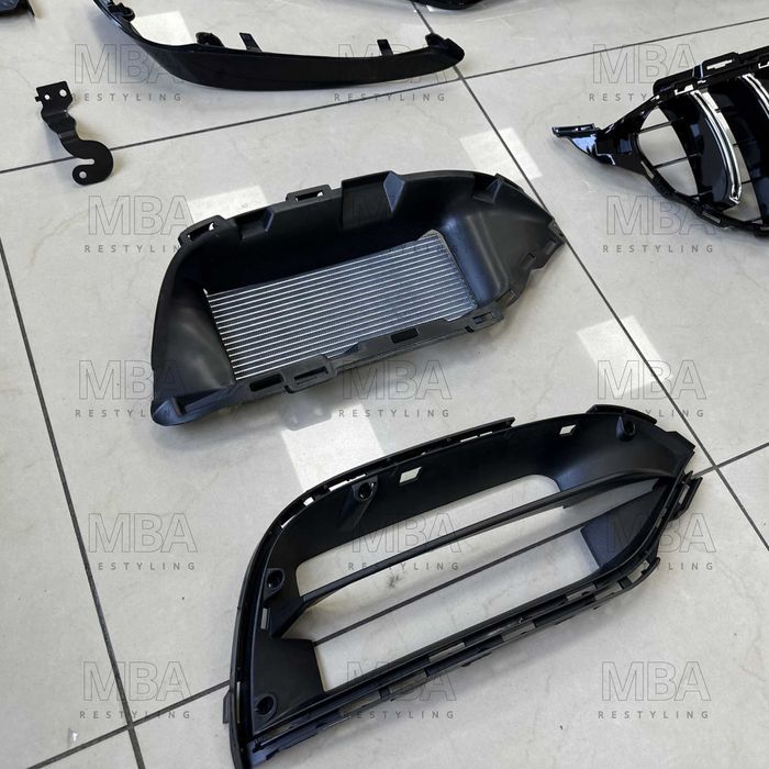 Обвес Mercedes C63 AMG W205 БЕЗ ОПТИКИ Рестайлинг