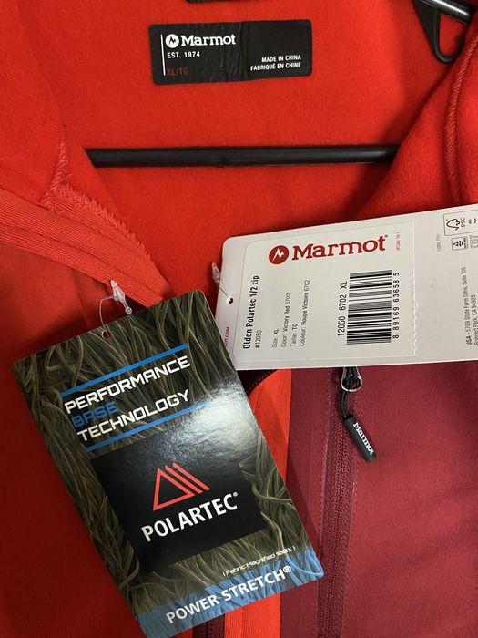 Bluza Polarowa Marmot XL Nowa