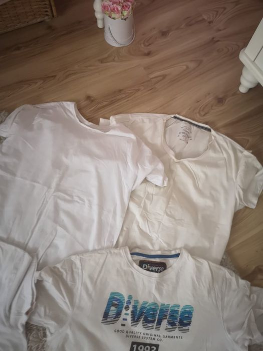 Koszulka Diverse t-shirt męski zestaw koszulek XL