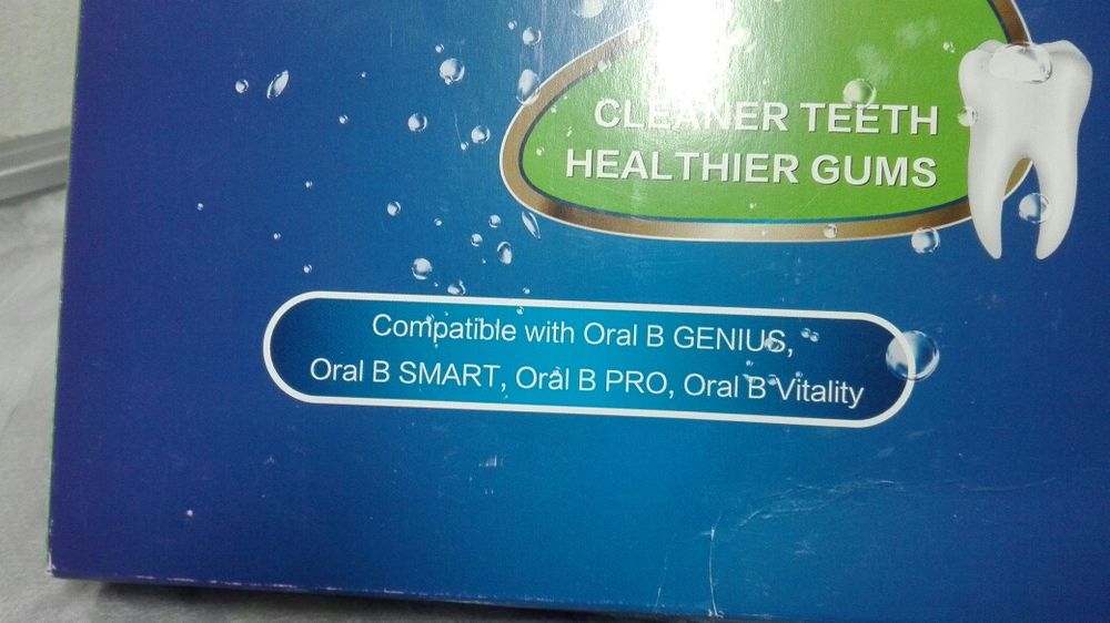 Oral b escova elétrica 4 recargas