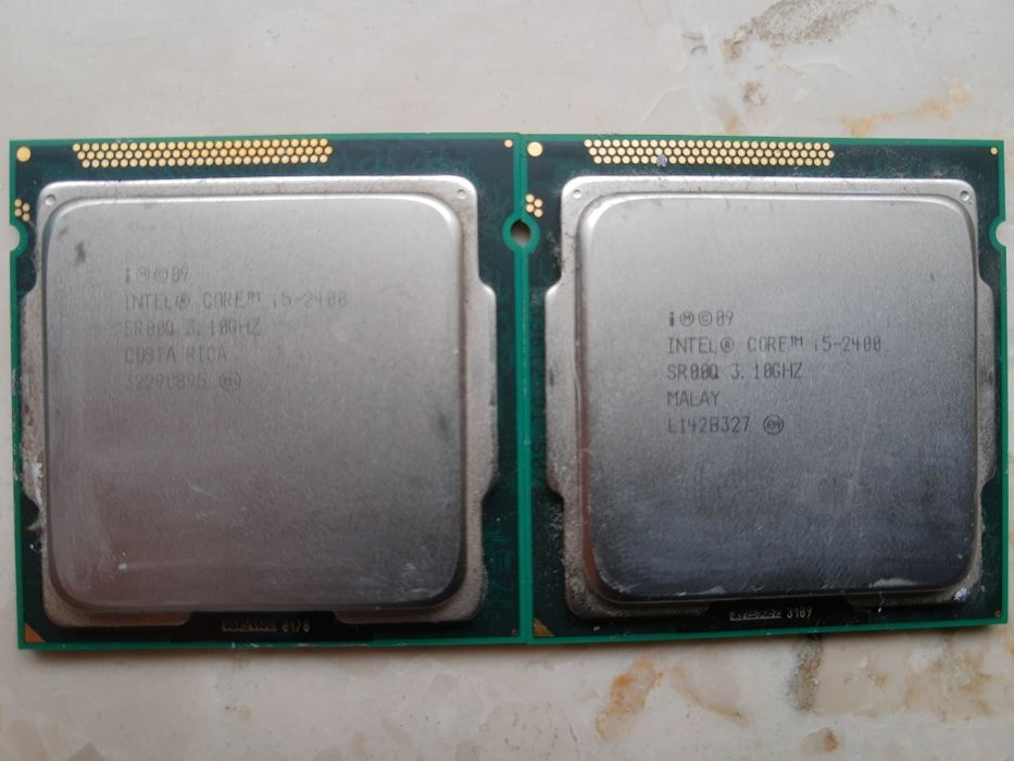 2x Procesor Intel Core i5 2400 3.10 GHz