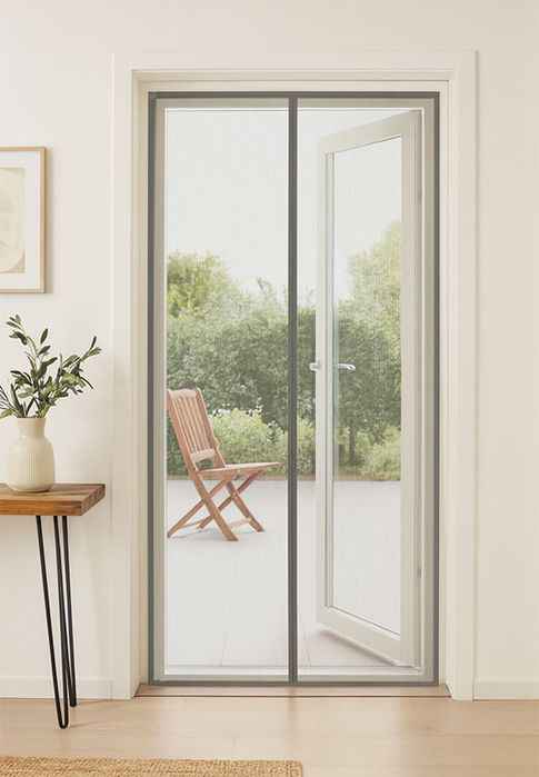 Moskitiera na drzwi 80x200 cm z trwałego poliestru