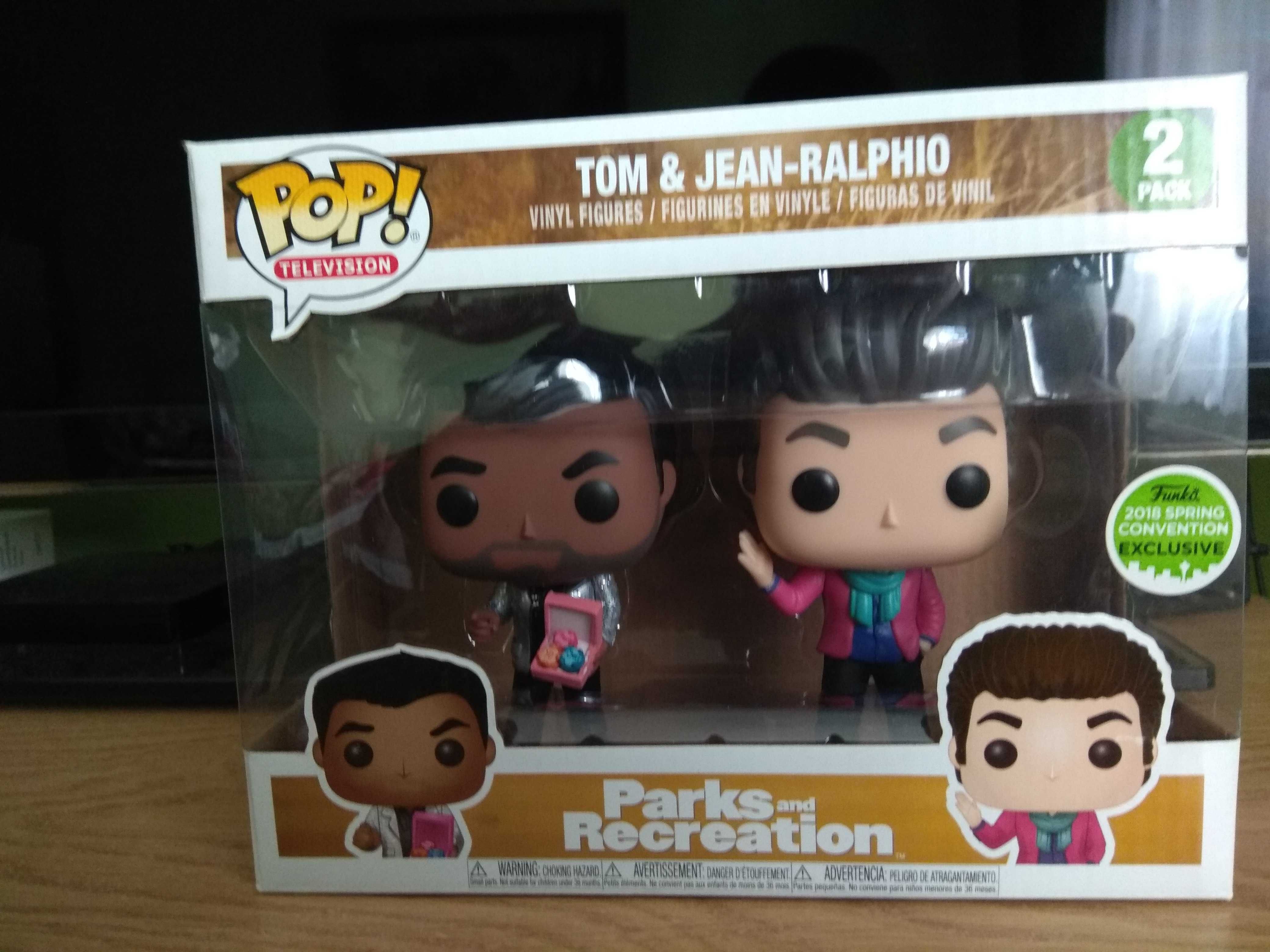 Tom & Jean Ralphio Parks & Recreation 2 pack Funko POP