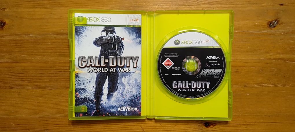 Call Of Duty, World At War, Xbox 360