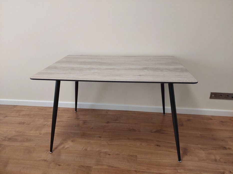 Кухонний стіл сірий 120×80