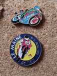 2 Pins de Motociclismo Le Maine