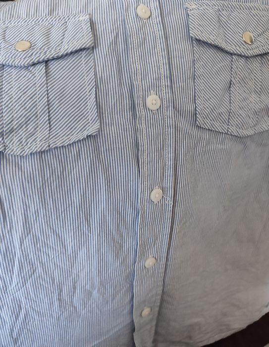 Koszula chłopięca 152, 100% bawełna, paski,Cherokee