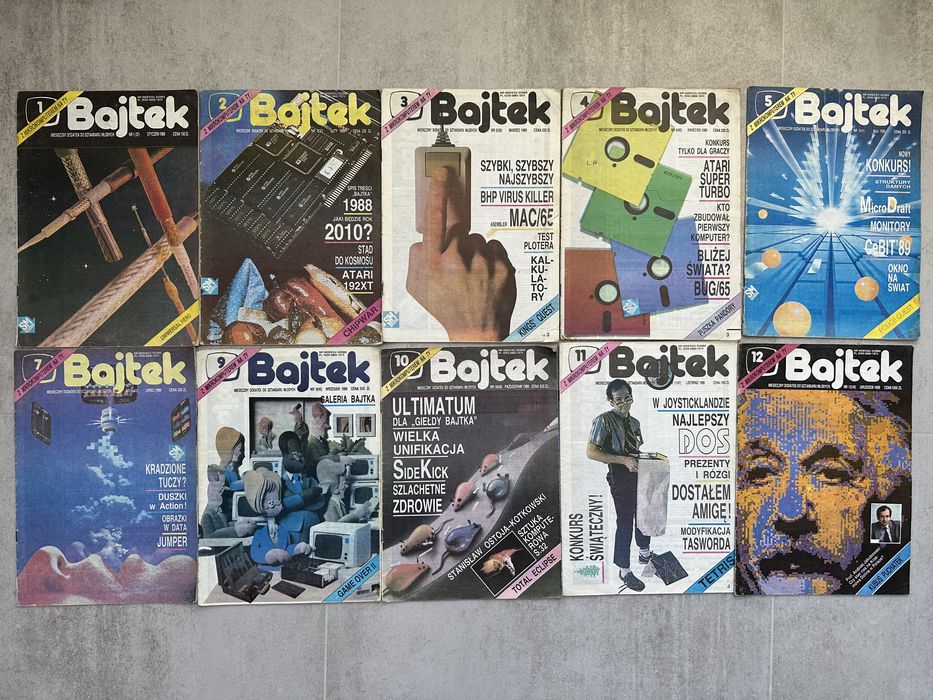 Czasopismo Bajtek - 68 egzemplarzy