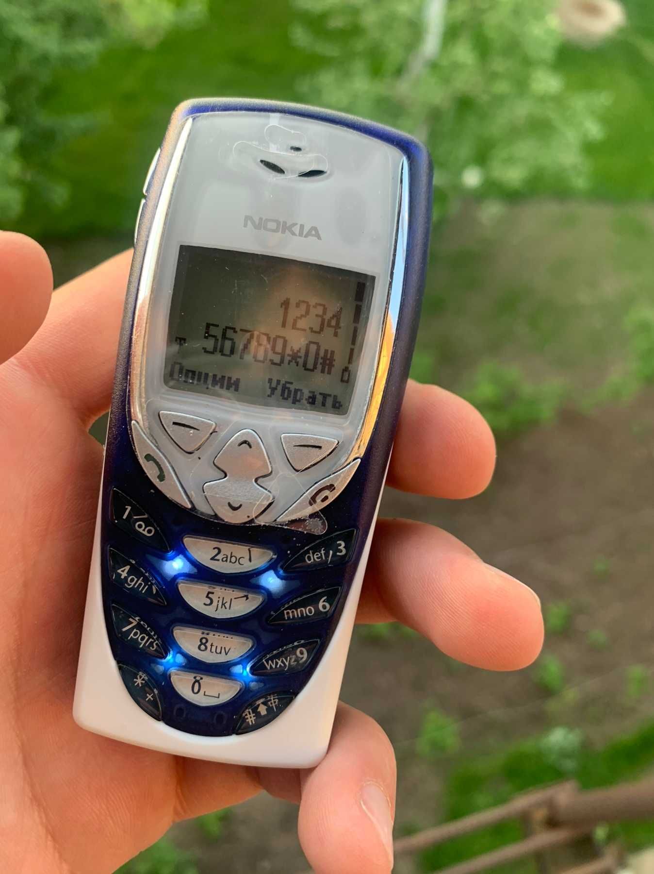 Nokia 8310 Blue-White простенький новый телефон для легких задач