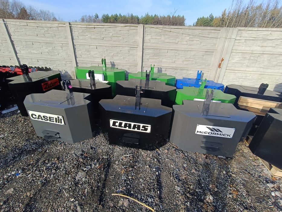 Obciążnik balast do ciągnika na TUZ przedni-tylni-DOWÓZ cała Polska