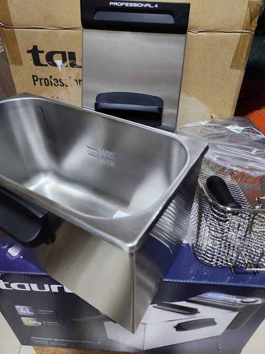ACESSÓRIOS Novos em caixa da fritadeira Taurus Professional 4