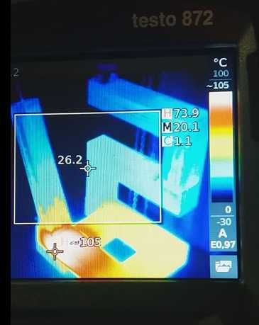 Piec rakietowy kominek koza