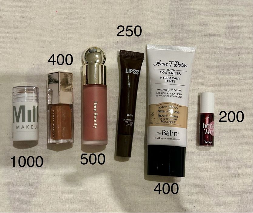 Люкс косметика (Charlotte Tilbury, Fenty, The Balm)